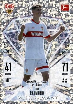 Cromo Luca Raimund - German Fussball Bundesliga 2024-2025. Match Attax
 n. 304 - Topps