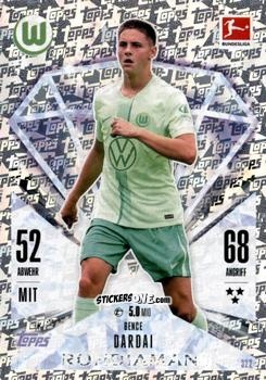 Figurina Bence Dárdai - German Fussball Bundesliga 2024-2025. Match Attax
 n. 322 - Topps