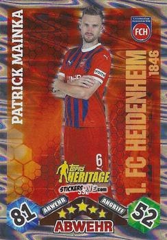 Cromo Patrick Mainka - German Fussball Bundesliga 2024-2025. Match Attax
 n. 332 - Topps