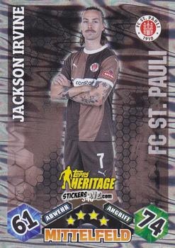 Figurina Jackson Irvine - German Fussball Bundesliga 2024-2025. Match Attax
 n. 340 - Topps
