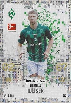 Sticker Mitchell Weiser - German Fussball Bundesliga 2024-2025. Match Attax
 n. 353 - Topps