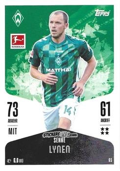 Cromo Senne Lynen - German Fussball Bundesliga 2024-2025. Match Attax
 n. 65 - Topps