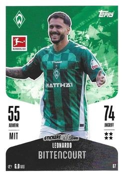 Cromo Leonardo Bittencourt - German Fussball Bundesliga 2024-2025. Match Attax
 n. 67 - Topps