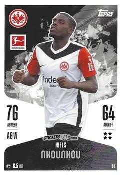 Sticker Niels Nkounkou - German Fussball Bundesliga 2024-2025. Match Attax
 n. 95 - Topps
