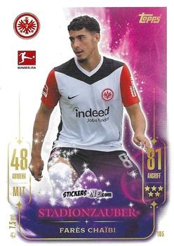 Sticker Farès Chaïbi - German Fussball Bundesliga 2024-2025. Match Attax
 n. 105 - Topps