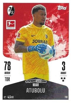 Sticker Noah Atubolu - German Fussball Bundesliga 2024-2025. Match Attax
 n. 110 - Topps