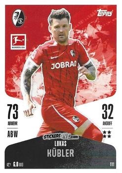 Figurina Lukas Kübler - German Fussball Bundesliga 2024-2025. Match Attax
 n. 111 - Topps
