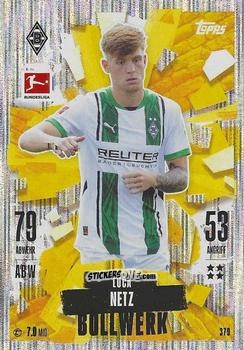 Figurina Luca Netz - German Fussball Bundesliga 2024-2025. Match Attax
 n. 379 - Topps