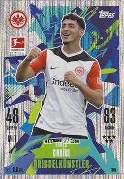 Sticker Farès Chaïbi - German Fussball Bundesliga 2024-2025. Match Attax
 n. 387 - Topps