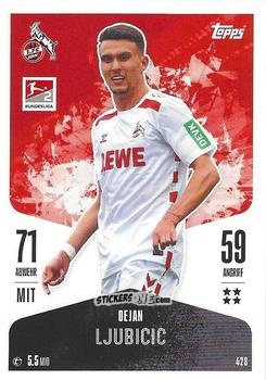 Sticker Dejan Ljubičić - German Fussball Bundesliga 2024-2025. Match Attax
 n. 428 - Topps