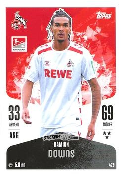 Sticker Damion Downs - German Fussball Bundesliga 2024-2025. Match Attax
 n. 429 - Topps