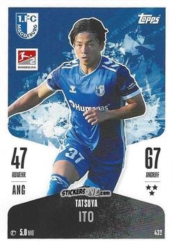 Sticker Tatsuya Ito - German Fussball Bundesliga 2024-2025. Match Attax
 n. 432 - Topps