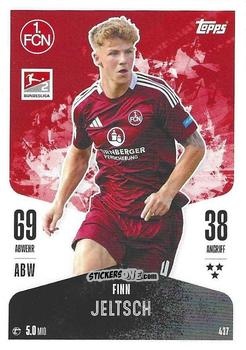 Cromo Finn Jeltsch - German Fussball Bundesliga 2024-2025. Match Attax
 n. 437 - Topps