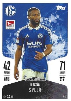 Cromo Moussa Sylla - German Fussball Bundesliga 2024-2025. Match Attax
 n. 447 - Topps