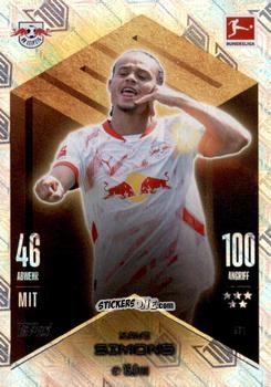 Figurina Xavi Simons - German Fussball Bundesliga 2024-2025. Match Attax
 n. 471 - Topps