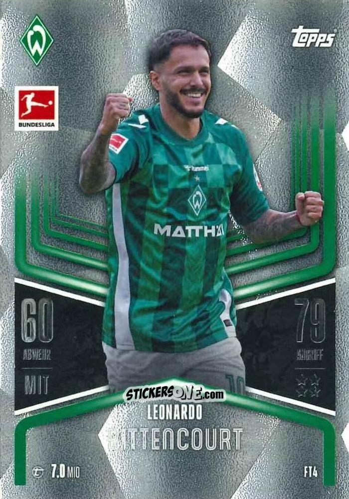 Cromo Leonardo Bittencourt - German Fussball Bundesliga 2024-2025. Match Attax
 n. FT4 - Topps