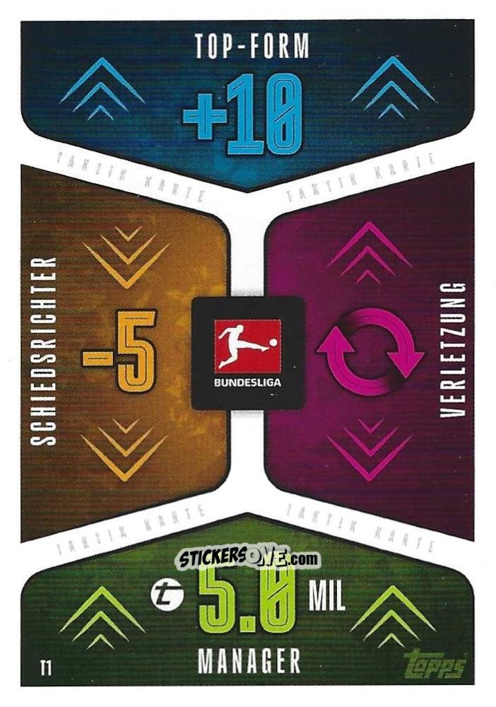 Sticker Manager / Top-Form / Schiedsrichter / Verletzung - German Fussball Bundesliga 2024-2025. Match Attax
 n. T1 - Topps