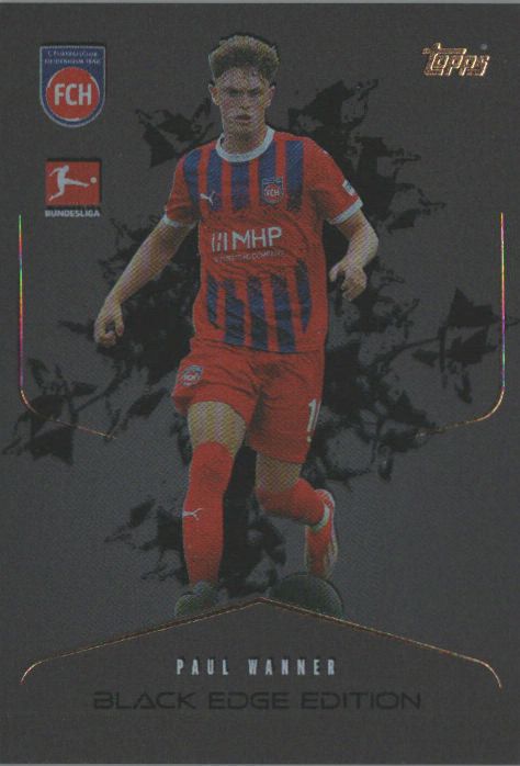 Sticker Paul Wanner - German Fussball Bundesliga 2024-2025. Match Attax
 n. LE8 - Topps