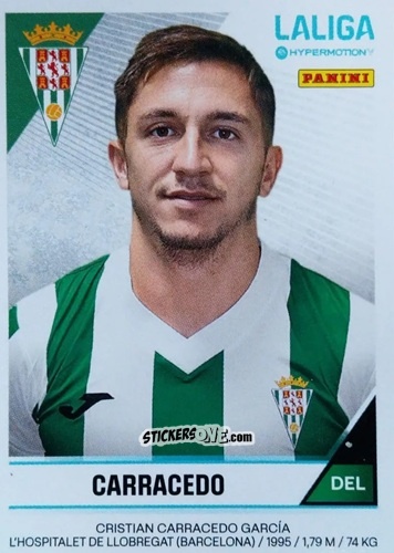 Figurina Cristian Carracedo - LaLiga Hypermotion 2024-2025
 n. 132 - Panini