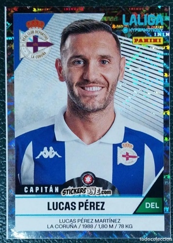 Cromo Lucas Pérez - LaLiga Hypermotion 2024-2025
 n. 153 - Panini