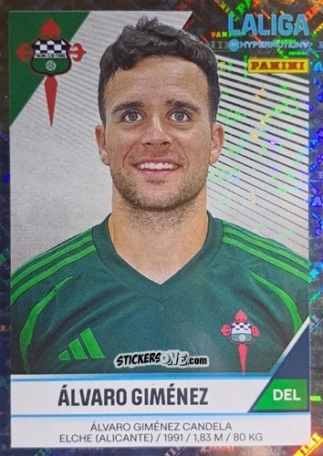 Cromo Álvaro Giménez - LaLiga Hypermotion 2024-2025
 n. 228 - Panini