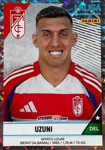 Sticker Myrto Uzuni - LaLiga Hypermotion 2024-2025
 n. 248 - Panini