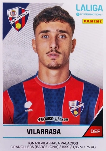 Sticker Ignasi Vilarrasa - LaLiga Hypermotion 2024-2025
 n. 259 - Panini
