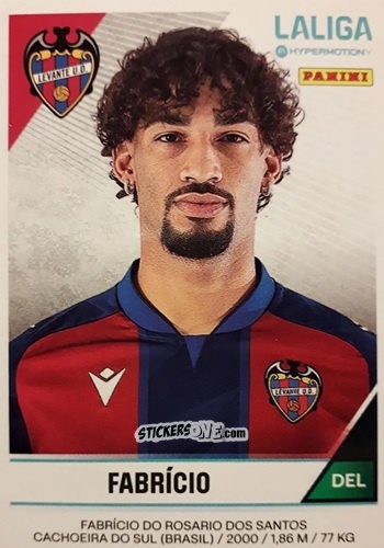 Figurina Fabrício - LaLiga Hypermotion 2024-2025
 n. 284A - Panini