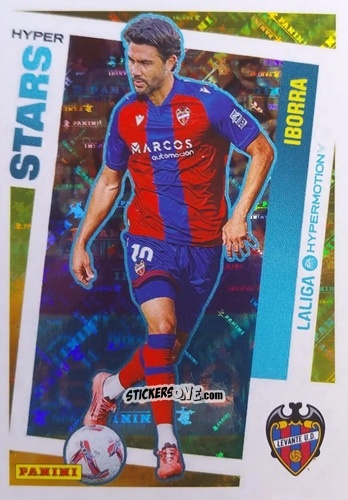 Figurina Vicente Iborra (Levante UD) - LaLiga Hypermotion 2024-2025
 n. 435 - Panini