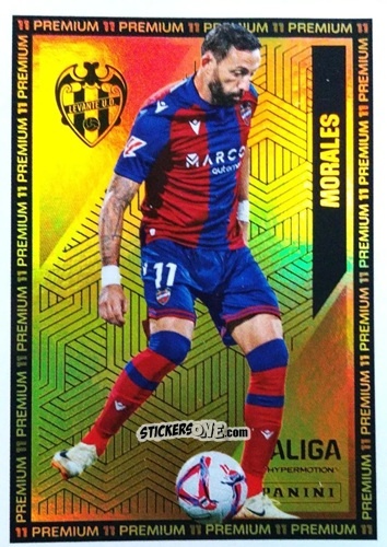 Figurina José Luis Morales (Levante UD) - LaLiga Hypermotion 2024-2025
 n. JM - Panini