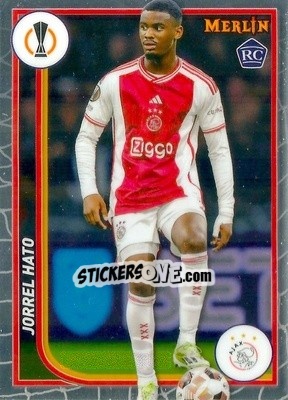 Sticker Jorrel Hato - Chrome UEFA Club Competitions 2023-2024
 n. 6 - Topps Merlin