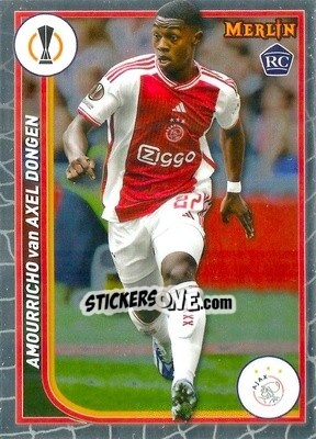 Sticker Amourricho van Axel Dong - Chrome UEFA Club Competitions 2023-2024
 n. 9 - Topps Merlin