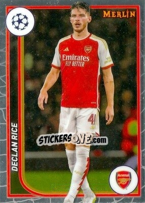 Cromo Declan Rice - Chrome UEFA Club Competitions 2023-2024
 n. 13 - Topps Merlin