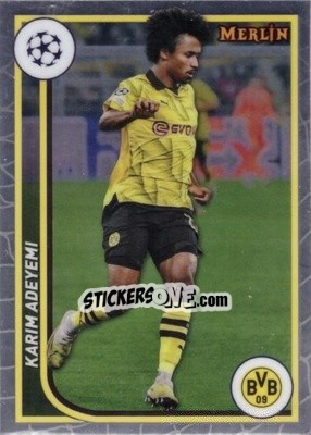 Cromo Karim Adeyemi - Chrome UEFA Club Competitions 2023-2024
 n. 36 - Topps Merlin