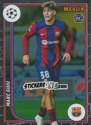 Sticker Marc Guiu - Chrome UEFA Club Competitions 2023-2024
 n. 37 - Topps Merlin
