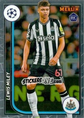 Sticker Lewis Miley - Chrome UEFA Club Competitions 2023-2024
 n. 67 - Topps Merlin