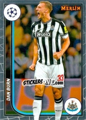 Cromo Dan Burn - Chrome UEFA Club Competitions 2023-2024
 n. 83 - Topps Merlin