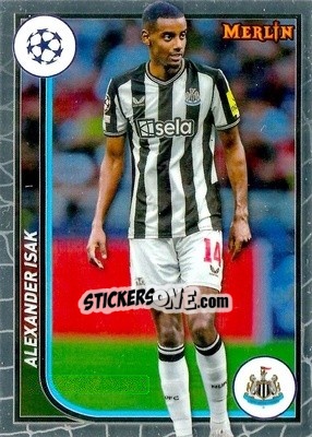 Sticker Alexander Isak - Chrome UEFA Club Competitions 2023-2024
 n. 84 - Topps Merlin