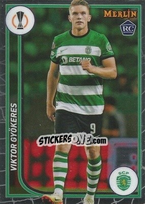 Sticker Viktor Gyokeres - Chrome UEFA Club Competitions 2023-2024
 n. 113 - Topps Merlin