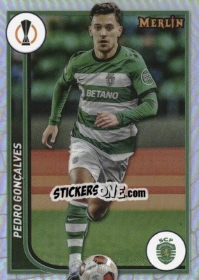 Sticker Pedro Goncalves - Chrome UEFA Club Competitions 2023-2024
 n. 115 - Topps Merlin