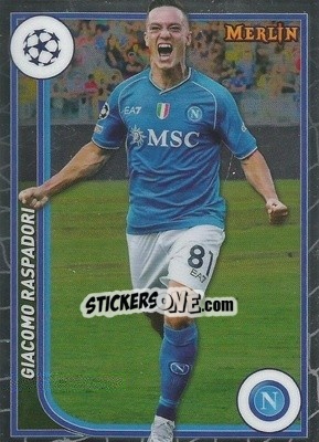 Cromo Giacomo Raspadori - Chrome UEFA Club Competitions 2023-2024
 n. 125 - Topps Merlin