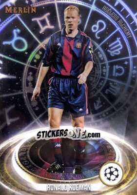Cromo Ronald Koeman - Chrome UEFA Club Competitions 2023-2024
 n. AA-1 - Topps Merlin