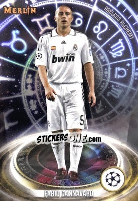 Cromo Fabio Cannavaro - Chrome UEFA Club Competitions 2023-2024
 n. AA-3 - Topps Merlin