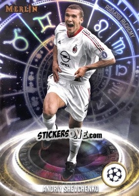 Cromo Andriy Shevchenko - Chrome UEFA Club Competitions 2023-2024
 n. AA-13 - Topps Merlin