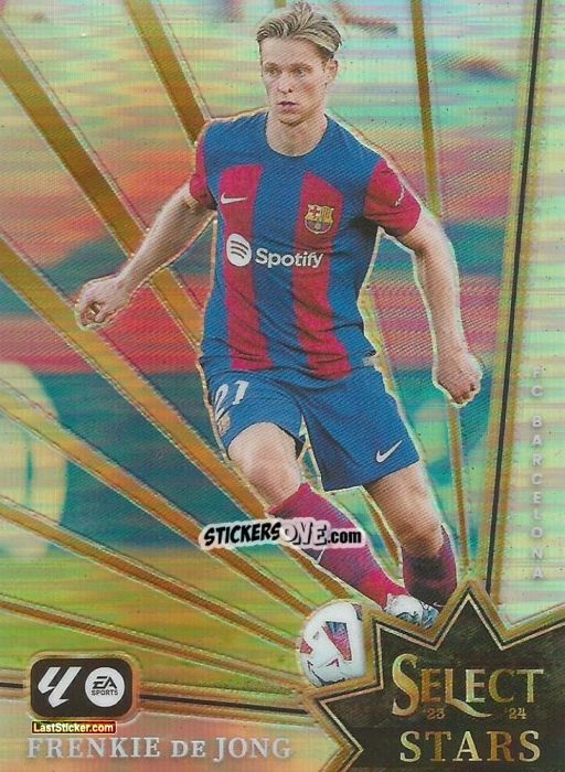 Sticker Frenkie de Jong - Select LaLiga 2023-2024
 n. SS6 - Panini