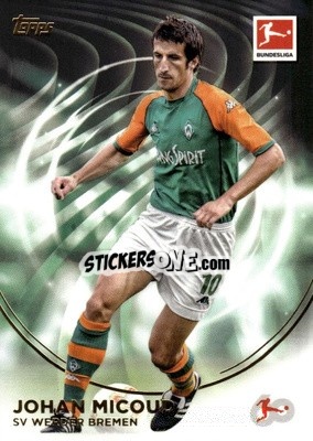 Figurina Johan Micoud - 60 Years Celebration Bundesliga 2023-2024
 n. 8 - Topps