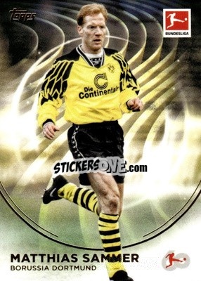 Figurina Matthias Sammer - 60 Years Celebration Bundesliga 2023-2024
 n. 10 - Topps