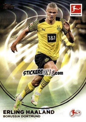 Cromo Erling Haaland - 60 Years Celebration Bundesliga 2023-2024
 n. 11 - Topps