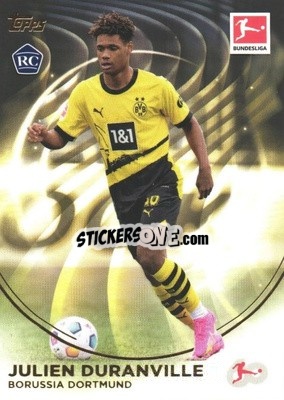 Sticker Julien Duranville - 60 Years Celebration Bundesliga 2023-2024
 n. 14 - Topps