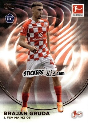 Cromo Brajan Gruda - 60 Years Celebration Bundesliga 2023-2024
 n. 33 - Topps